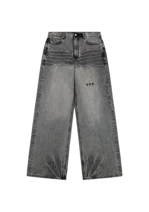 RTA Franco wide-leg jeans - Grey
