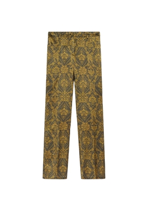 MOMONÌ Odin printed trousers - Green