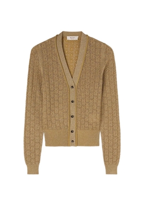 RETORI jacquard-knit cardigan - Brown