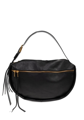 AllSaints Noemie leather shoulder bag - Black