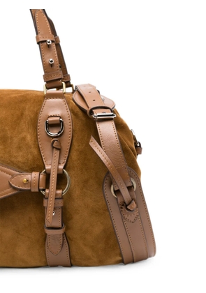 ISABEL MARANT Tilpa letaher holdall - Brown
