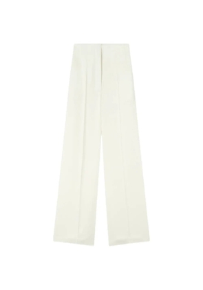 RETORI high-waisted wide-leg trousers - White