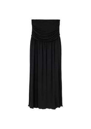 RETORI draped maxi skirt - Black