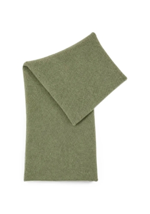 RETORI oversized brushed-cashmere scarf - Green