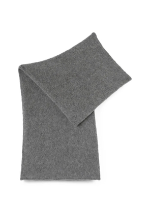 RETORI brushed oversized scarf - Grey