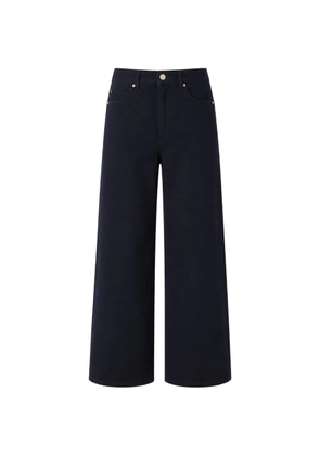 RETORI five-pockets straight-leg cotton trousers - Blue