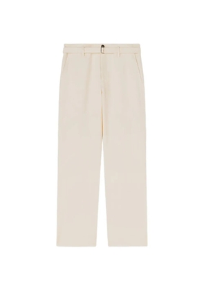 RETORI belted straight-leg trousers - Neutrals