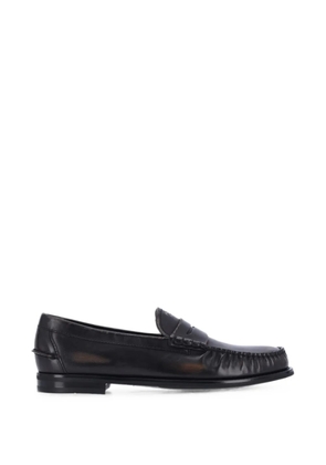 Prada leather loafers - Black