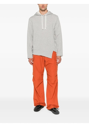 Comme Des Garçons Shirt asymmetric hoodie - Grey