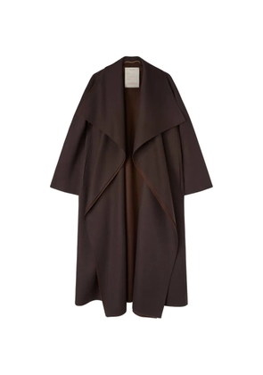 RETORI shawl-collar coat - Brown