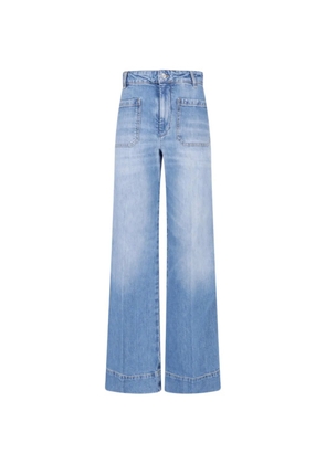 Victoria Beckham Alina flared jeans - Blue