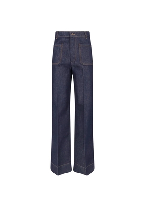 Victoria Beckham Alina flared jeans - Blue