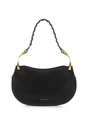 Alexander McQueen Wishbone leather tote bag - Black