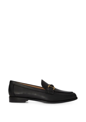 Lauren Ralph Lauren Tasha D-ring leather loafers - Black