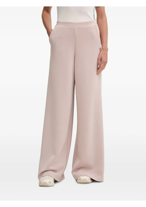 GUESS USA logo-plaque palazzo pants - Pink