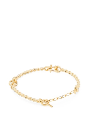 Ferragamo Gancini twisted bracelet (S) - Gold