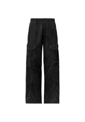 C.P. Company Lens-detail cargo pants - Black