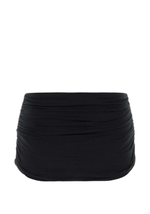 Gimaguas Daria ruched layered shorts - Black