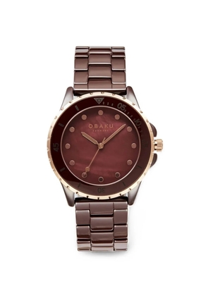 OBAKU Urt Lille 32mm watch - Brown