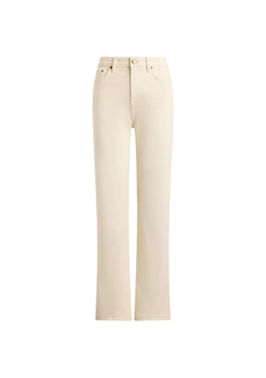 Lauren Ralph Lauren high-rise straight-leg jeans - Neutrals
