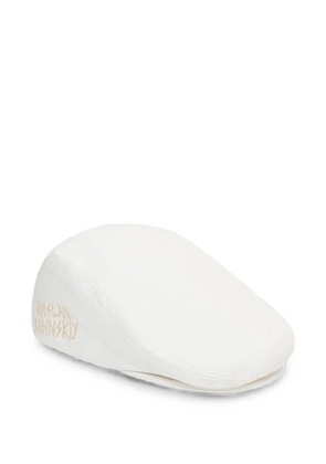 Ruslan Baginskiy Ivy logo-embroidered cotton cap - White