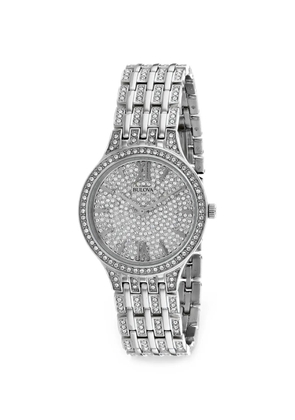 Bulova Phantom crystal 32mm watch - Silver