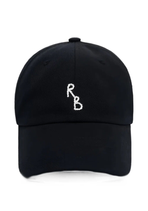 Ruslan Baginskiy hand-embroidered baseball cap - Black
