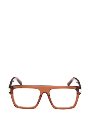 MCM logo-detail glasses - Brown