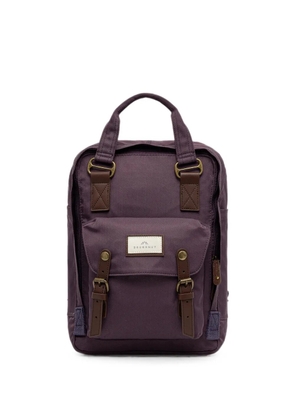 Doughnut Macaroon buckled backpack - Purple