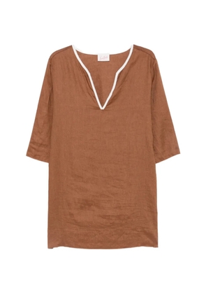 MC2 Saint Barth Sereia mini dress - Brown