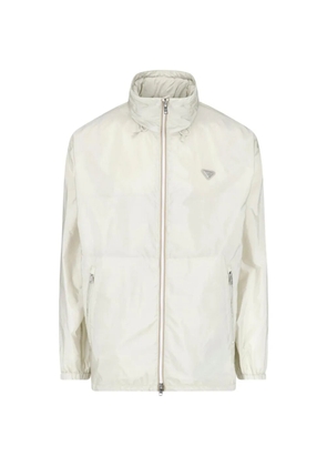 Prada zip-up jacket - Neutrals
