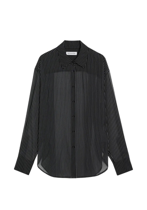 The Frankie Shop Peri striped shirt - Black