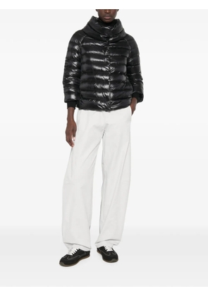 Herno quilted high-neck jacket - Black