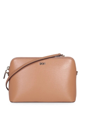 DKNY Bryant logo-lettering mini cross body bag - Neutrals