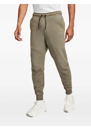 Nike Tech Fleece drawstring-fastening track pants - Green