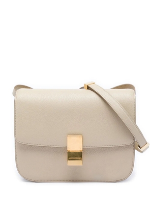 Celine Pre-Owned 2015 Medium Goatskin Classic Box crossbody bag - Neutrals