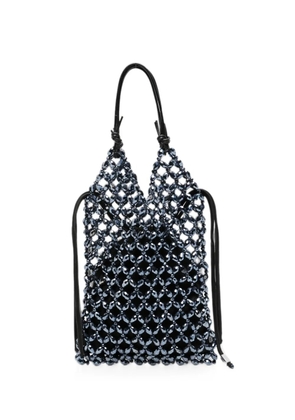 STAUD Karka beaded tote bag - Black