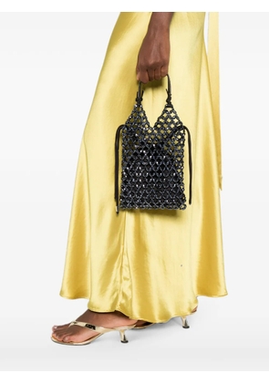 STAUD Karka beaded tote bag - Black