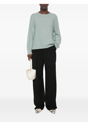 Fabiana Filippi sequin-embellished sweater - Green