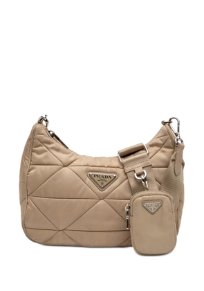 Prada Pre-Owned 2013-2026 Quilted Re Nylon Padded Re Edition 2005 crossbody bag - Neutrals