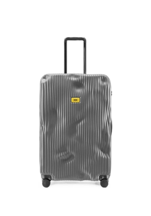 Crash Baggage large Stripe suitcase - Grey