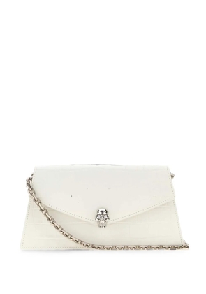 Alexander McQueen mini Skull cross body bag - White
