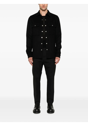 Rick Owens button-fastening shirt jacket - Black