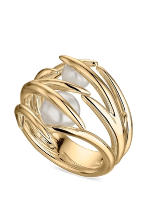 Shaun Leane Hook freshwater pearl ring - Gold