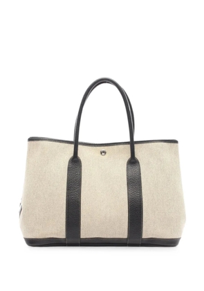 Hermès Pre-Owned 2006 Garden Party PM Bolduc Ribbon tote bag - Neutrals