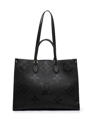 Louis Vuitton Pre-Owned 2020 Monogram Empreinte Onthego GM satchel - Black
