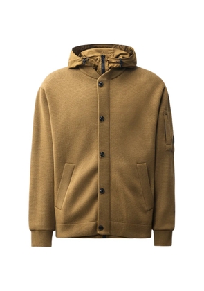 C.P. Company Lens-detail hooded jacket - Neutrals