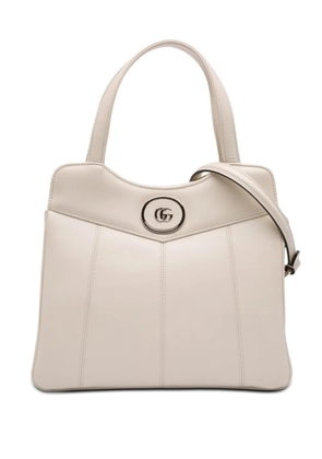 Gucci Pre-Owned 2016-2026 Small Calfskin Petite GG Tote satchel - White