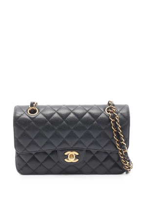 CHANEL Pre-Owned 2010s Classic Double Flap cross body bag - Black