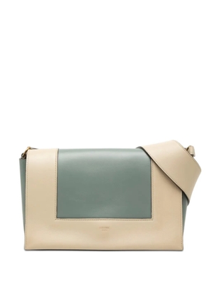 Celine Pre-Owned 2018 Medium Shiny Smooth Calfskin Frame shoulder bag - Blue